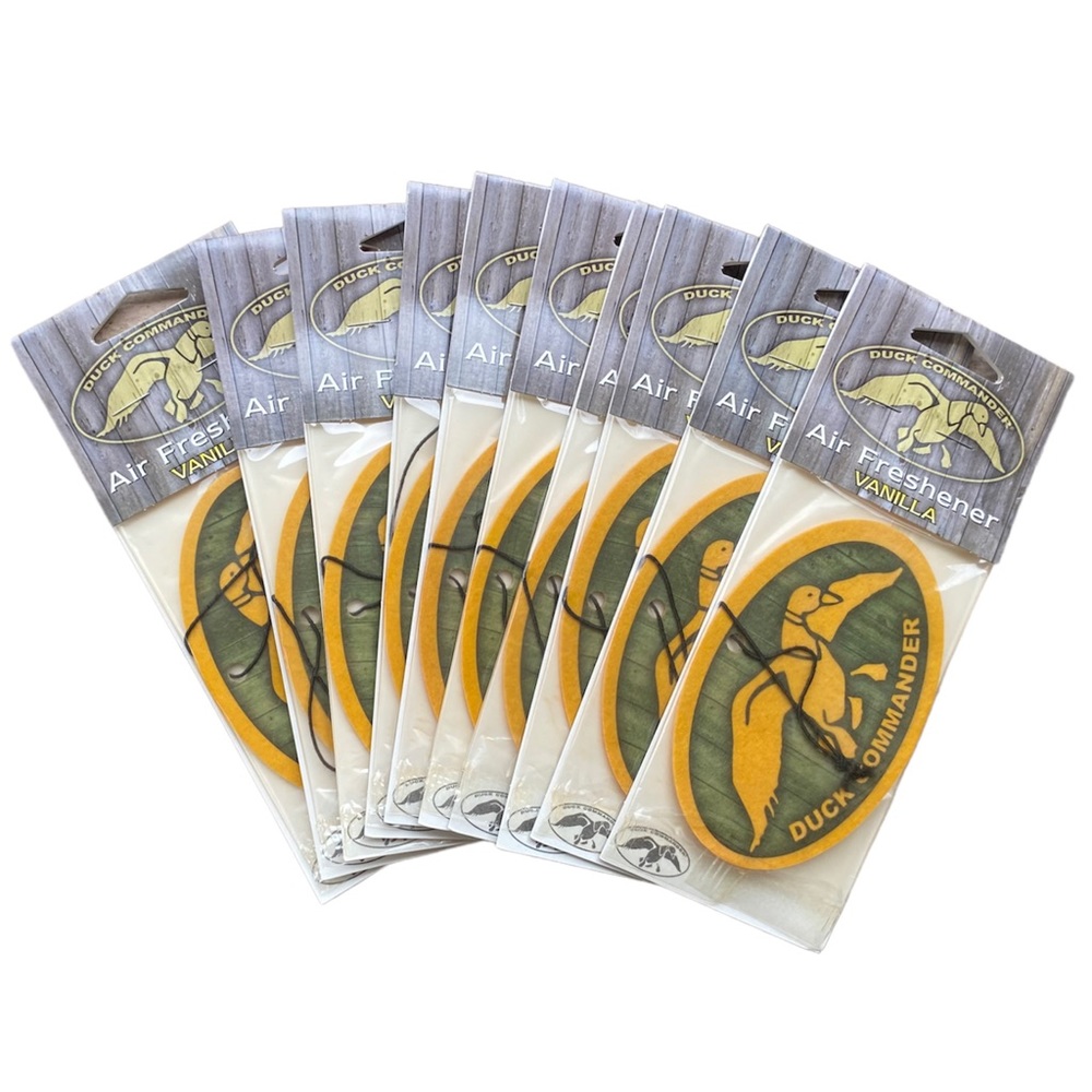 10 NEW Duck Commanders Vanilla Air Fresheners